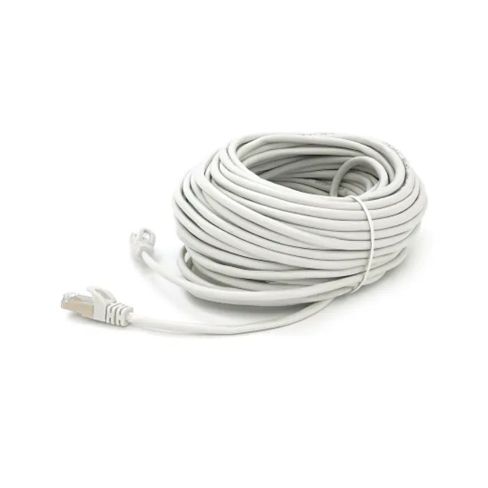 Патч-корд 25м FTP cat.5e, CU, RJ45, grey Merlion (PCM-CU-5E/25G) изображение 2