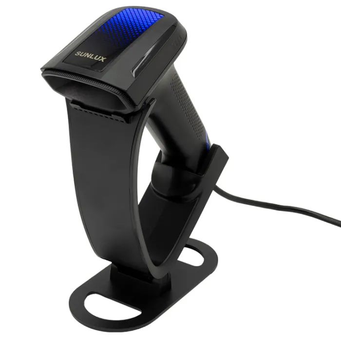 Сканер штрих-кода Sunlux RH21S, 2D, USB, с подставкой (26152)