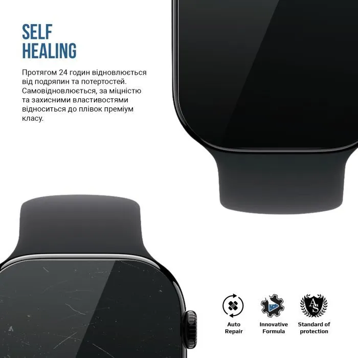 Пленка защитная Armorstandart Matte hydrogel Apple Watch 10 42mm 6 pcs (ARM91989) изображение 3