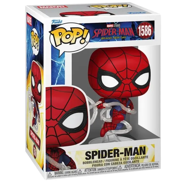 Фігурка Funko Pop серії Людина-павук: Абсолютно новий день - Людина-павук (83963) зображення 2