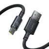 Дата кабель USB 2.0 AM to USB-C 1.0m 100W/7.5W black Baseus (E0426W01)