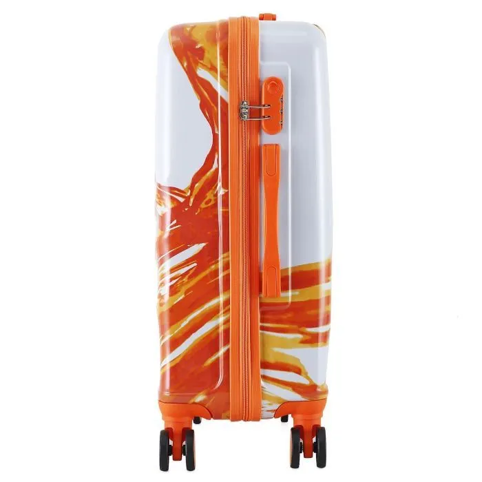 Чемодан Semi Line 24" (M) White/Orange Print (T5655-2) (DAS303817) изображение 5