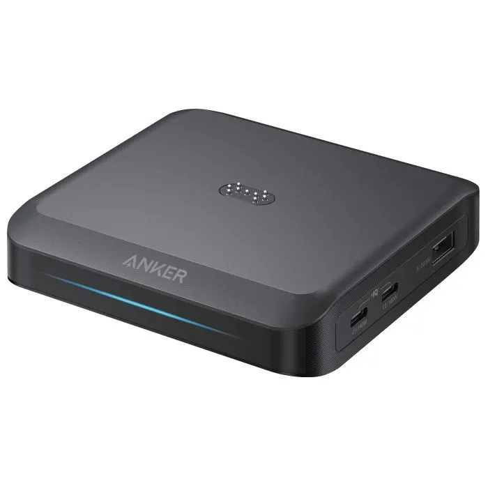 Зарядное устройство Anker 2xUSB-C + 1xUSB-A 150W Pogo pin black (A1903G11)