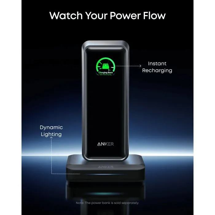 Зарядное устройство Anker 2xUSB-C + 1xUSB-A 150W Pogo pin black (A1903G11) изображение 3