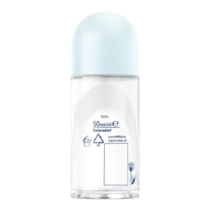 Антиперспірант Nivea Black & White Invisible Pure 50 мл (4006000032450) зображення 2