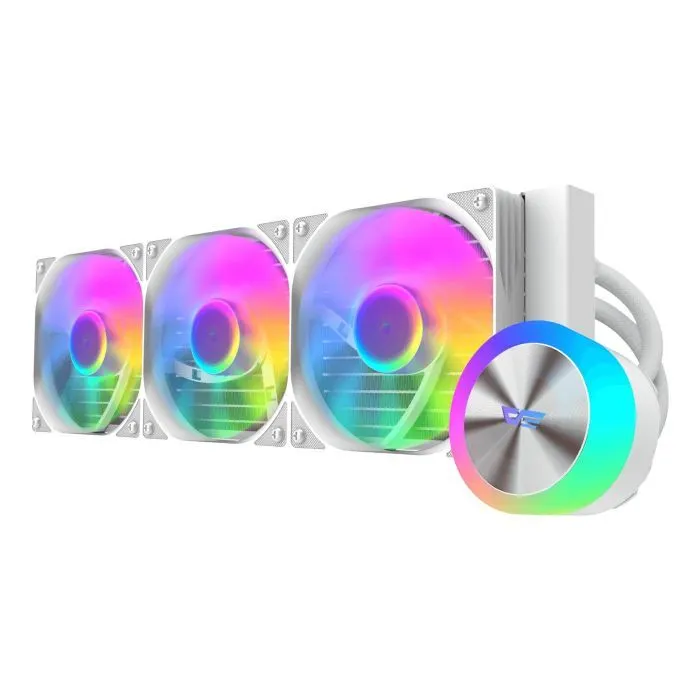 Система жидкостного охлаждения DARKFLASH DG360 WHITE