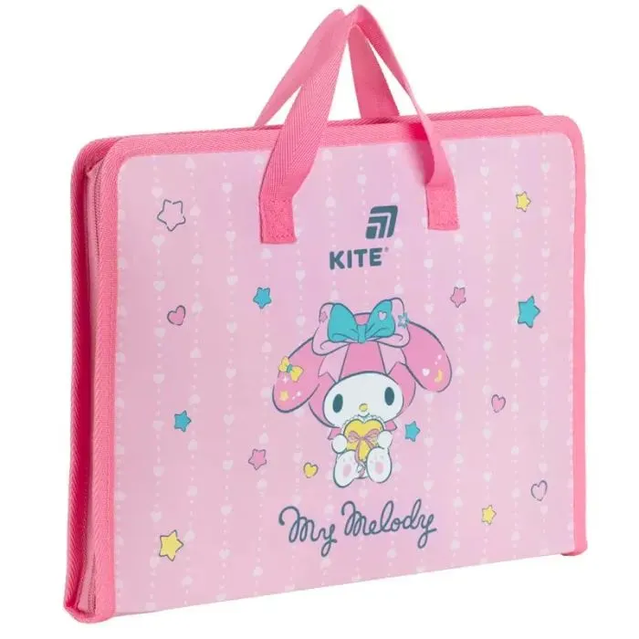Папка - портфель Kite на молнии A4 My Melody, 1 отделение (HK26-202) изображение 2