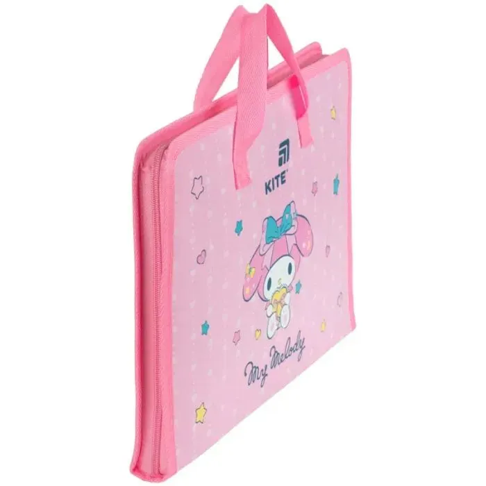 Папка - портфель Kite на молнии A4 My Melody, 1 отделение (HK26-202) изображение 3