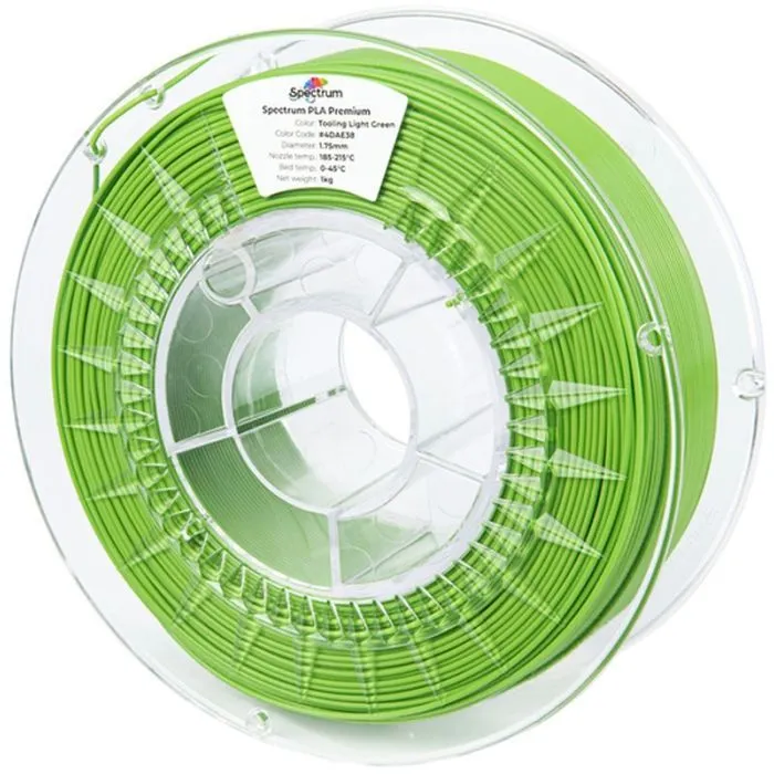 Пластик для 3D-принтера Spectrum PLA Premium 1.75mm 1kg Tooling Green, Ligth (CW-FL-001)