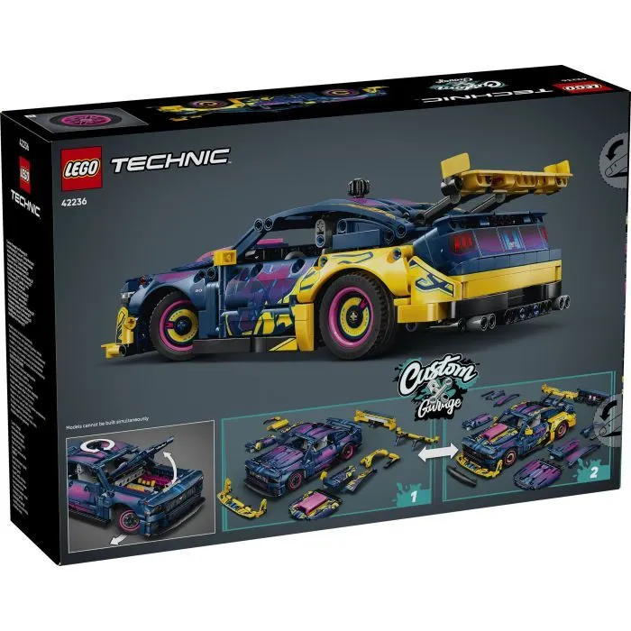 Конструктор LEGO Technic Тюнинг-гараж с автомобилем Ford Mustang GT (42236) изображение 8