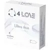 Презервативи 4Love Ultra Thin Ультратонкі 4 шт. (4770416004874)