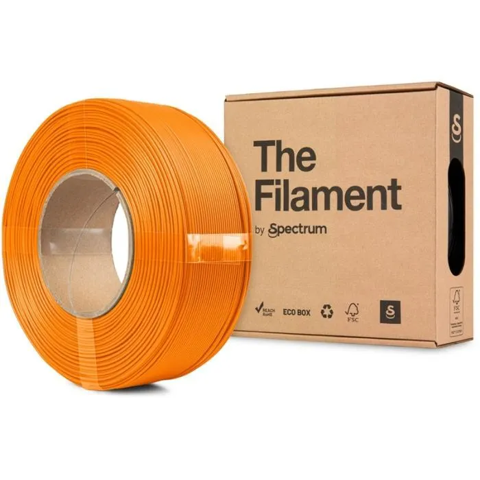 Пластик для 3D-принтера The Filament PLA Lite 1.75mm 1kg ReFill ORANGE (TF-24235) изображение 3