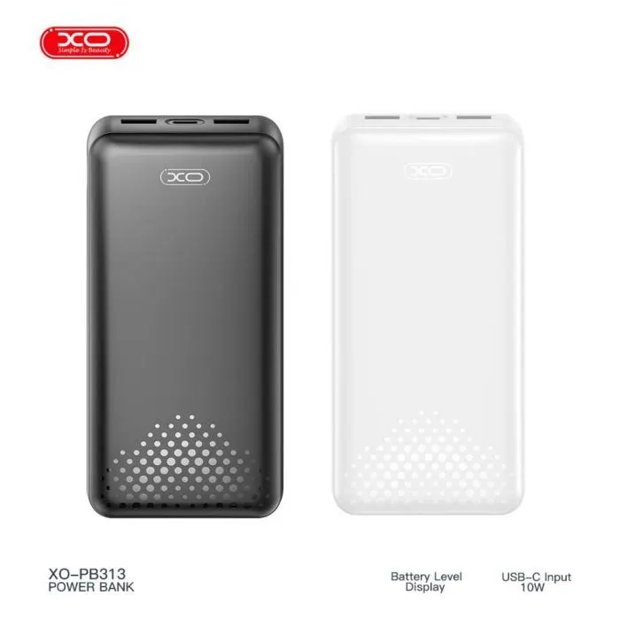 Батарея универсальная XO 20000mAh, 10.5W, white (XO-PB313-WH) изображение 4