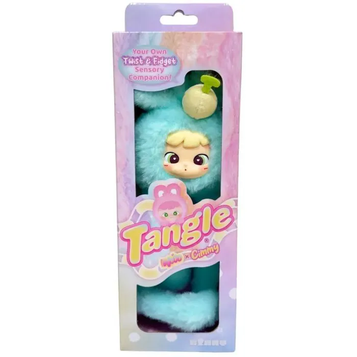 Мягкая игрушка Tangle с кольцом Cimmy Fluffy Bunny Soda (HWTANGLE01S01-GC04) изображение 2