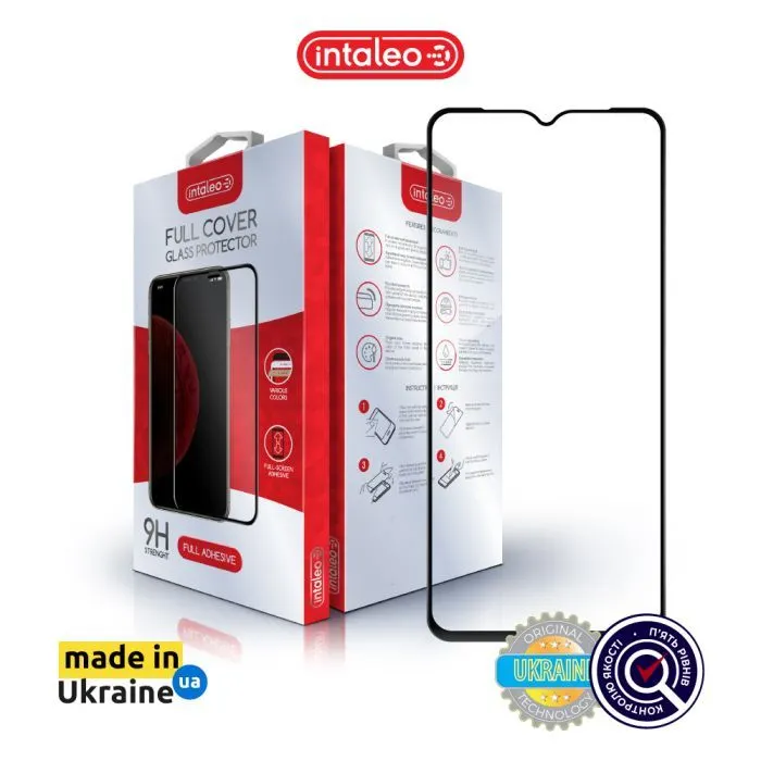 Скло захисне Intaleo Full Glue Samsung A04e Black (1283126547195) зображення 2