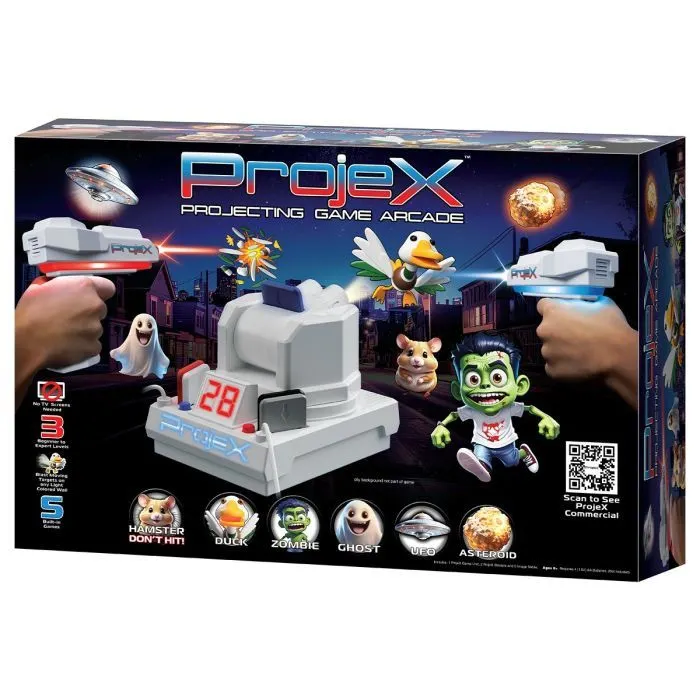 Іграшкова зброя Laser X набір для лазерних боїв – Проектор ProjeX Animated (52613) зображення 2