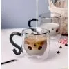 Набор чашек Vittora Cats з подвійним дном 2 шт 250мл (VT-5305-250) изображение 2