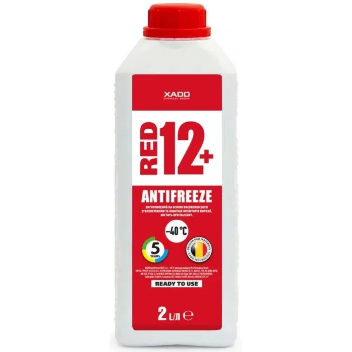Антифриз Xado Red 12+ -40 2л (XA 53207_1)