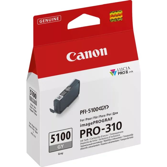 Картридж Canon PFI-5100 Photo Cyan (6956C001) зображення 2