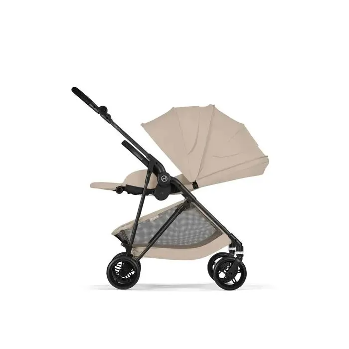 Коляска Cybex Melio Carbon Almond Beige (з бампером) (526000767) зображення 4