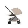 Коляска Cybex Melio Carbon Almond Beige (з бампером) (526000767) зображення 4