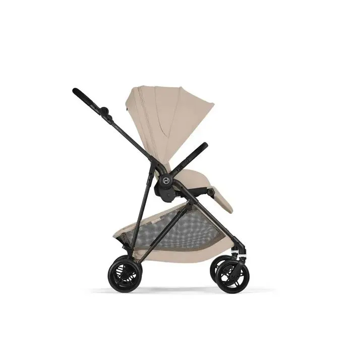 Коляска Cybex Melio Carbon Almond Beige (з бампером) (526000767) зображення 5