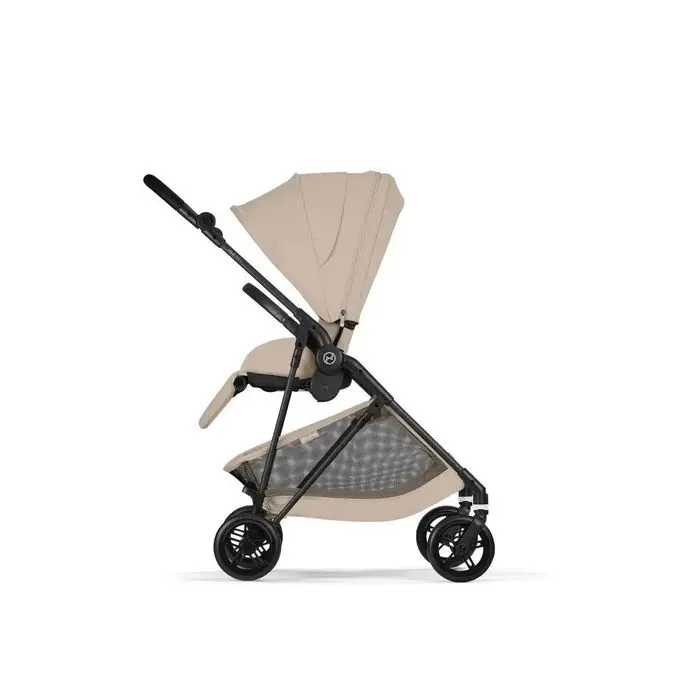 Коляска Cybex Melio Carbon Almond Beige (з бампером) (526000767) зображення 6