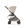 Коляска Cybex Melio Carbon Almond Beige (з бампером) (526000767) зображення 6
