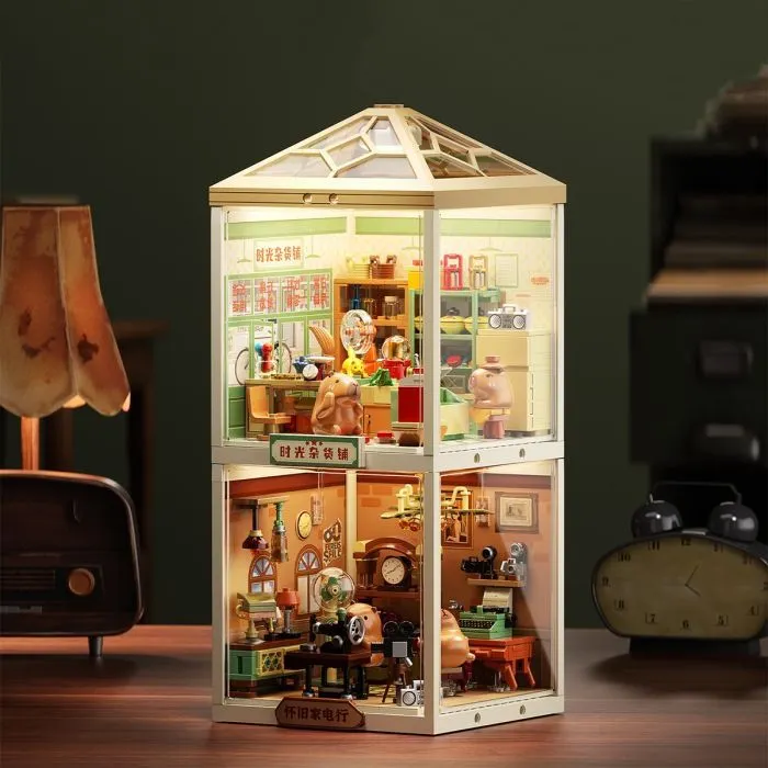 Конструктор JAKI Mini Super Town Capybara Aquarium Shop 305 pieces (FK023) изображение 4