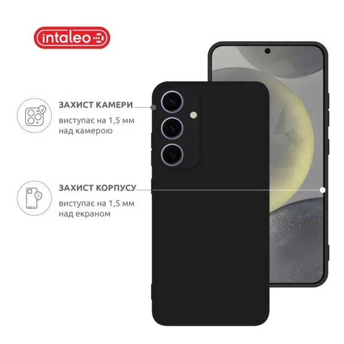 Чохол до мобільного телефона Intaleo SoftShell Samsung Galaxy S24 Plus Black (1283126590467) зображення 3