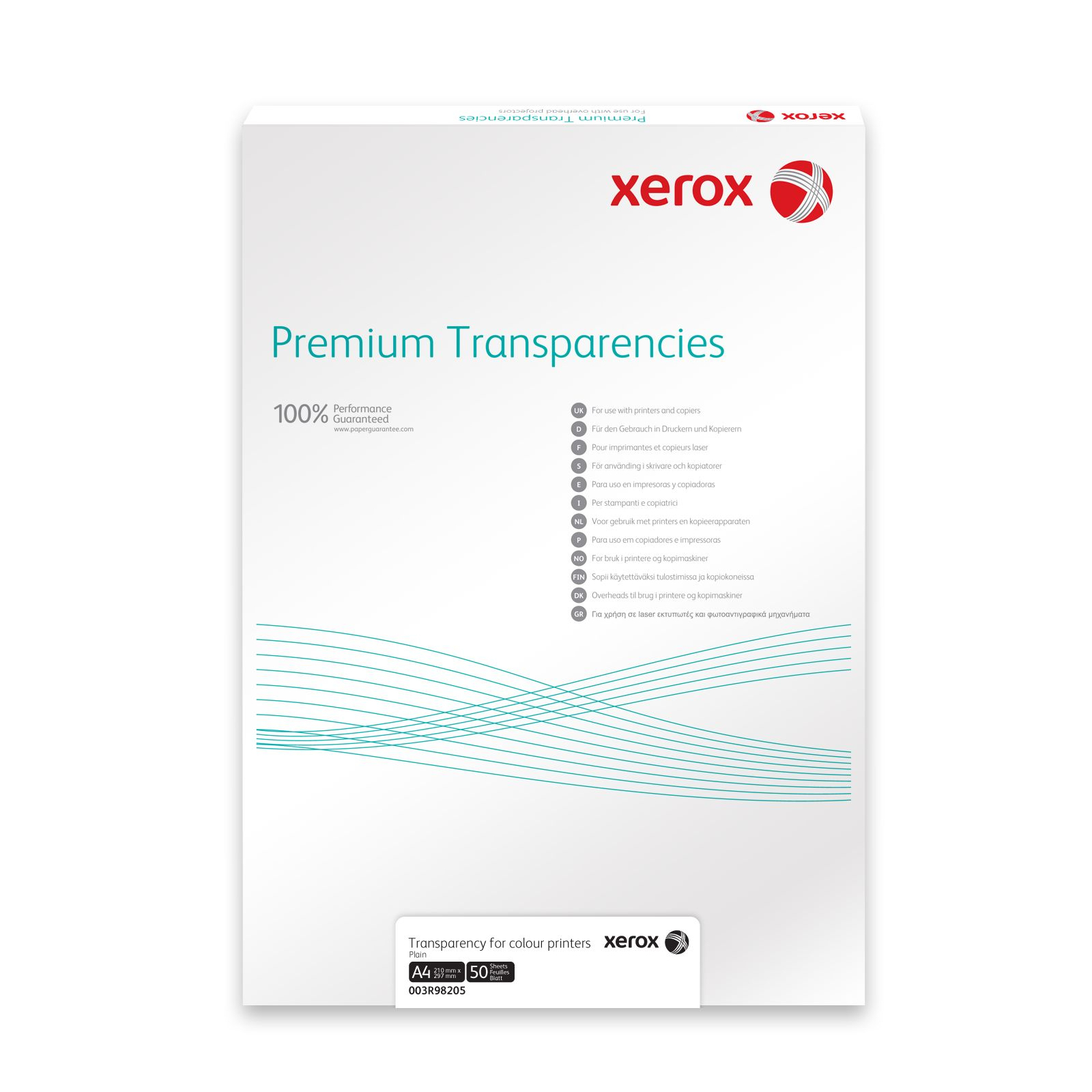 Плівка для друку Xerox A3 Premium Uneversal Transparencies (003R98203)