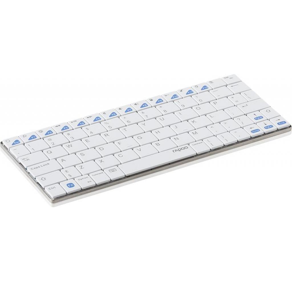 Клавіатура Rapoo E6300 bluetooth White зображення 3