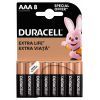Батарейка Duracell AAA лужні 8 шт. в упаковці (5000394203341 / 81480364) зображення 2