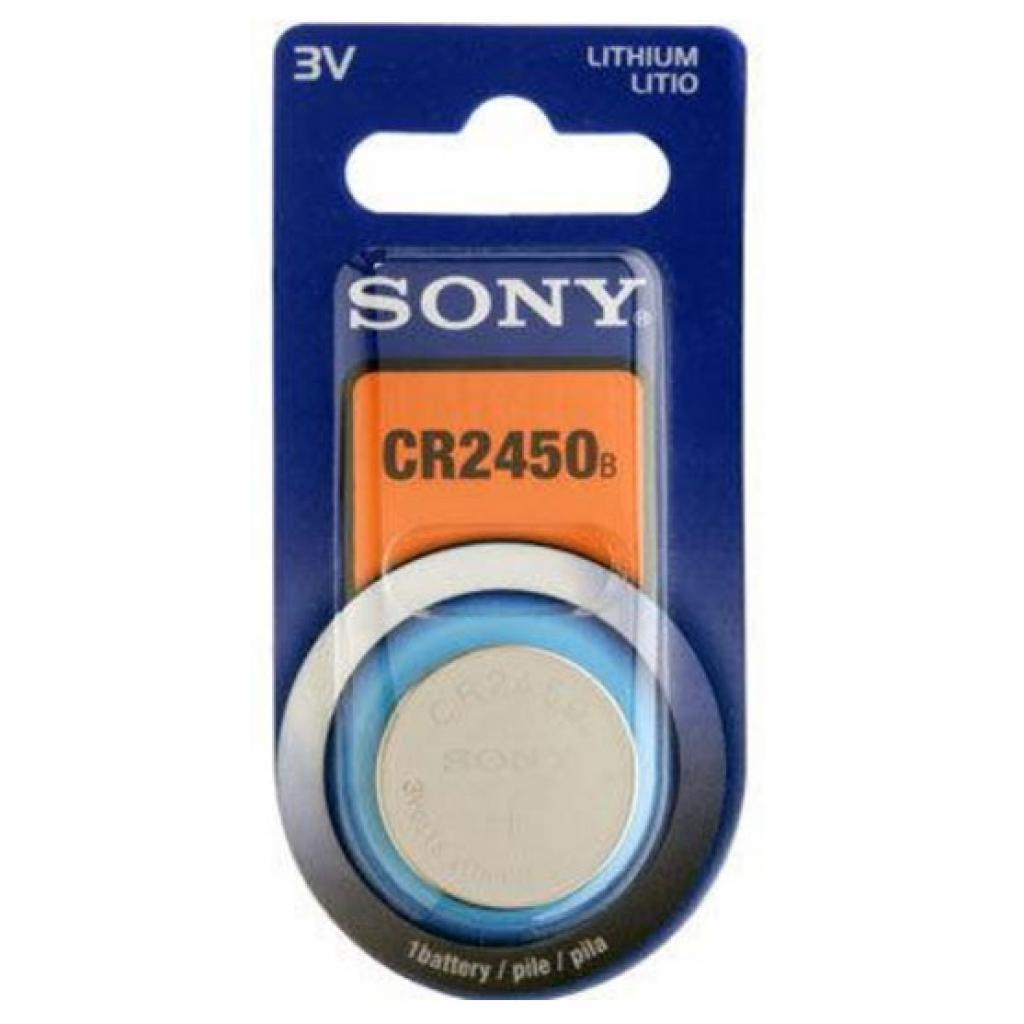 Батарейка Sony СR2450 SONY Lithium (CR2450BEA)