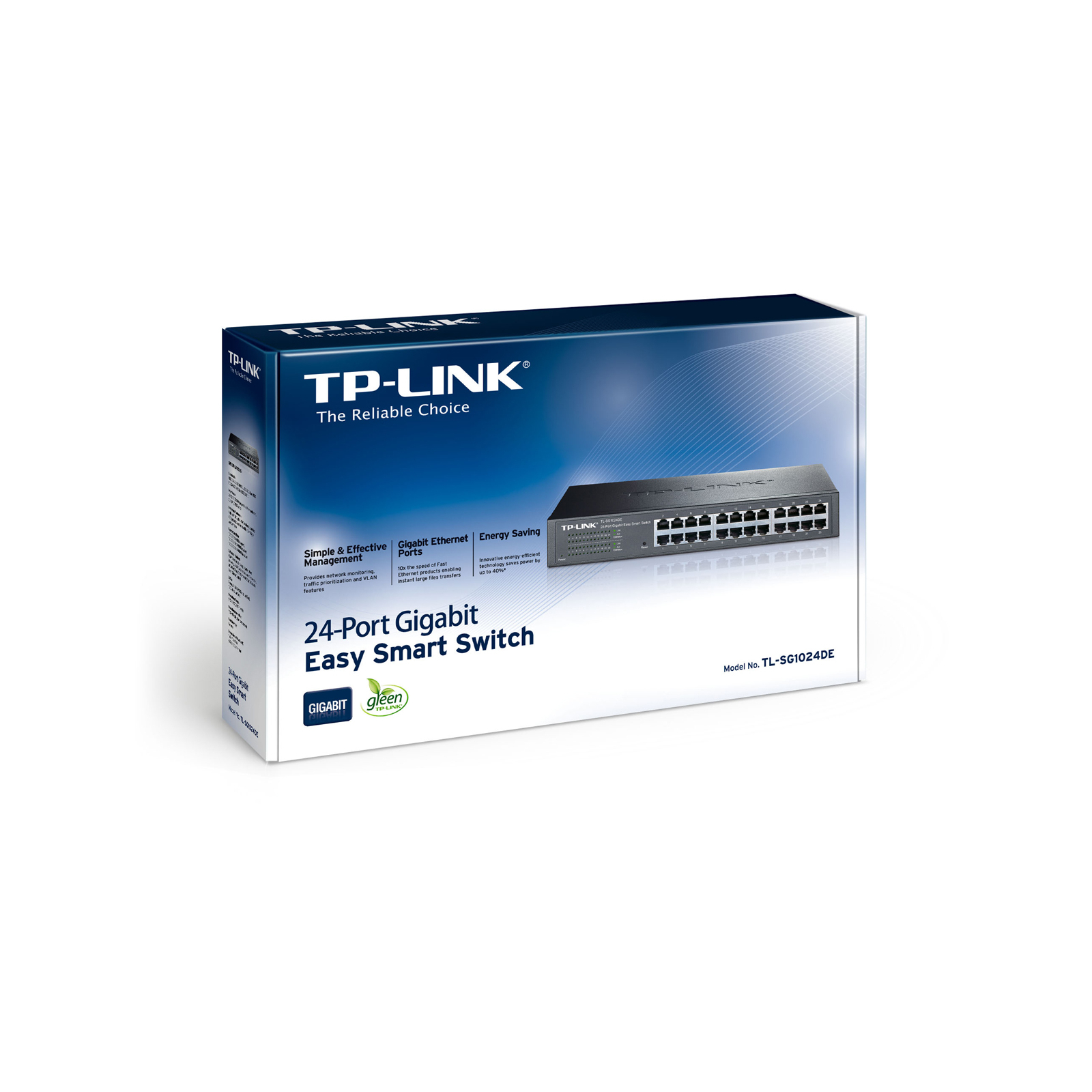 Коммутатор сетевой TP-Link TL-SG1024DE изображение 3