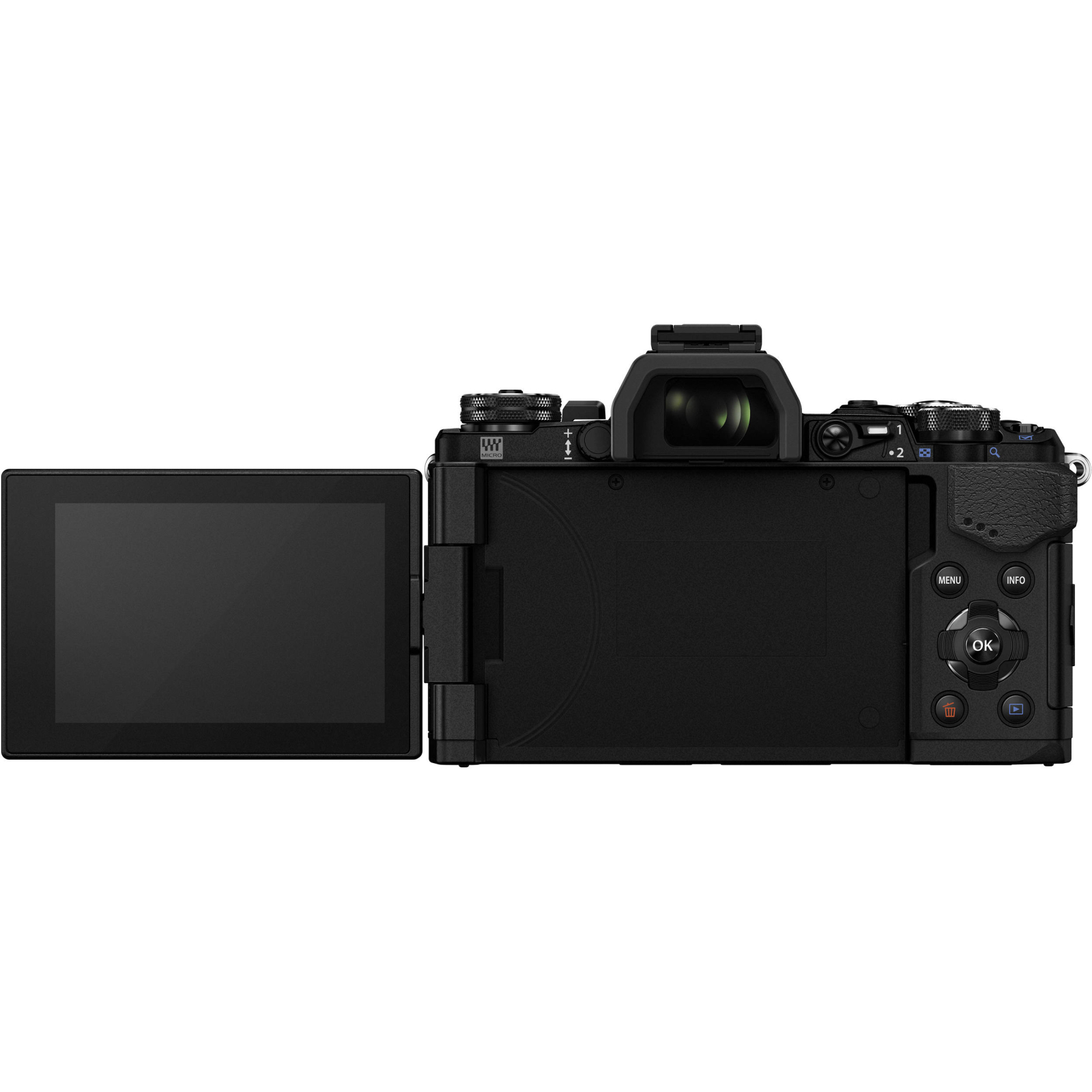 Цифровий фотоапарат Olympus E-M5 mark II Body black (V207040BE000) зображення 5