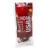 Кабель мультимедійний Jack 3.5mm to 2xJack 3.5 F Extradigital (KBA1646) зображення 6
