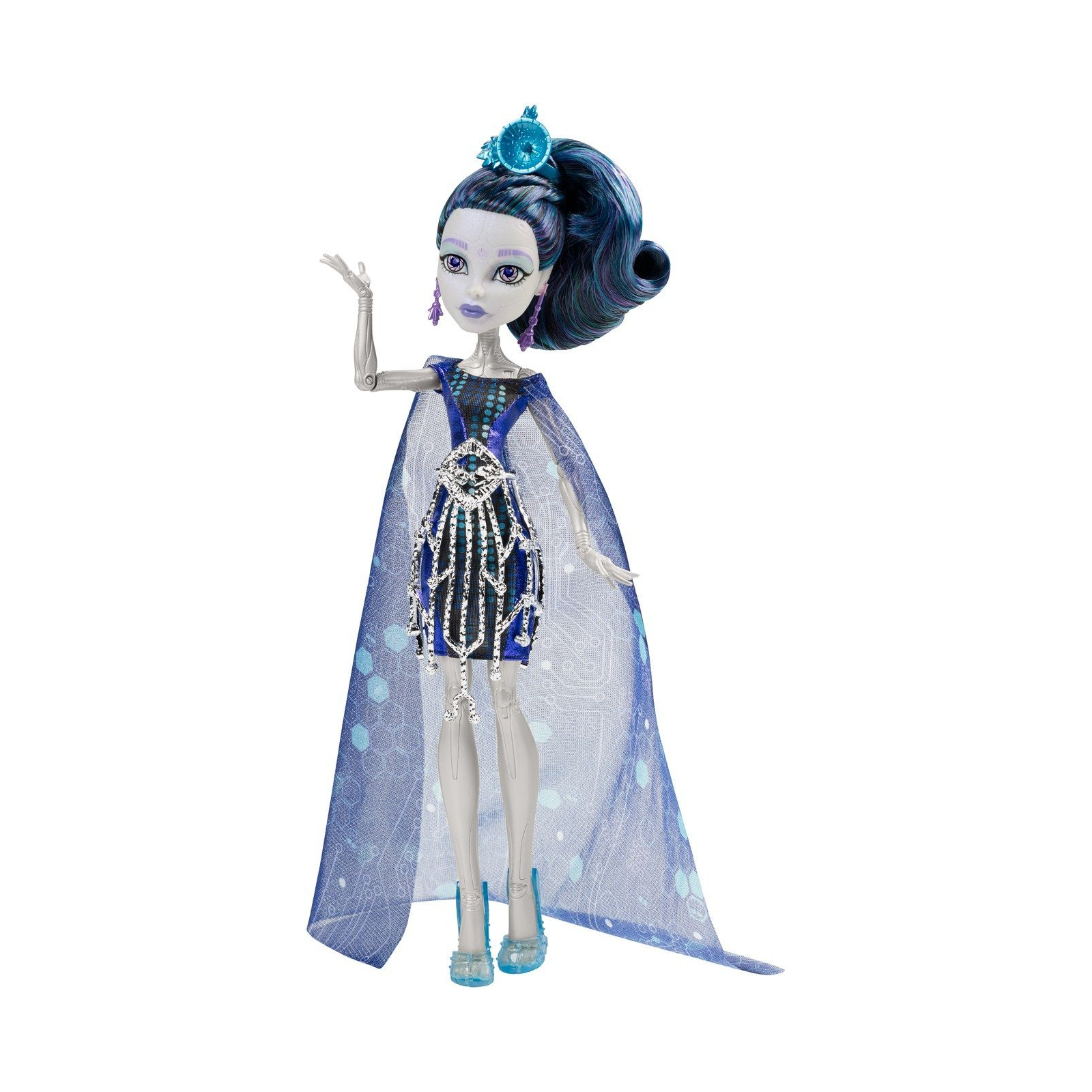 Кукла Monster High дочь Роботов серии Светские монстро-дивы Буу-Йорк (CHW64-2) изображение 2