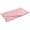 Детское одеяло Luvena Fortuna флисовое с игрушкой-салфеткой, розовое (G8756) изображение 5