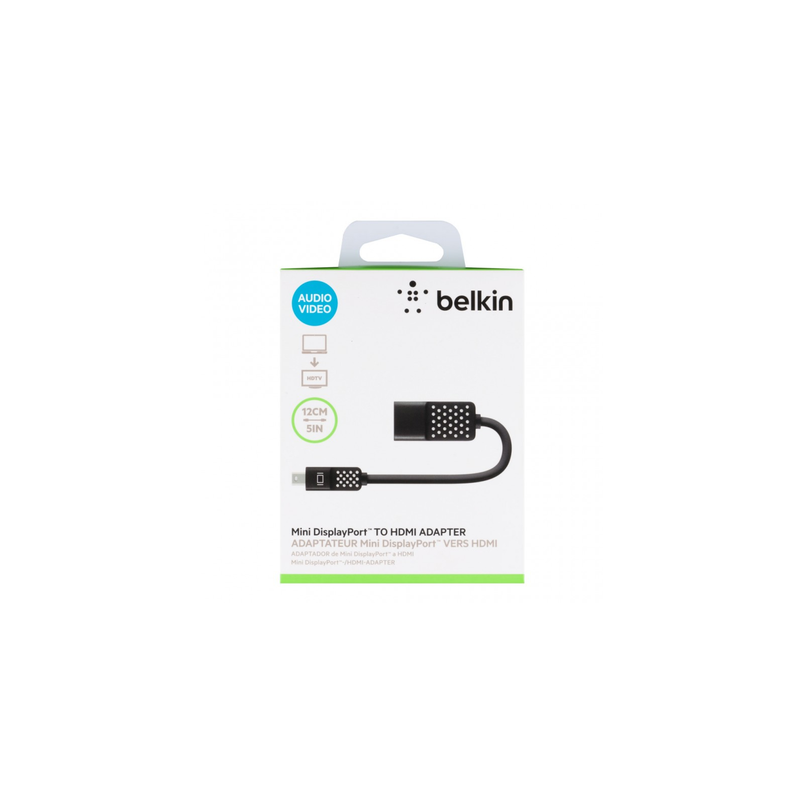 Переходник mini DisplayPort to HDMI Belkin (F2CD079bt) изображение 2