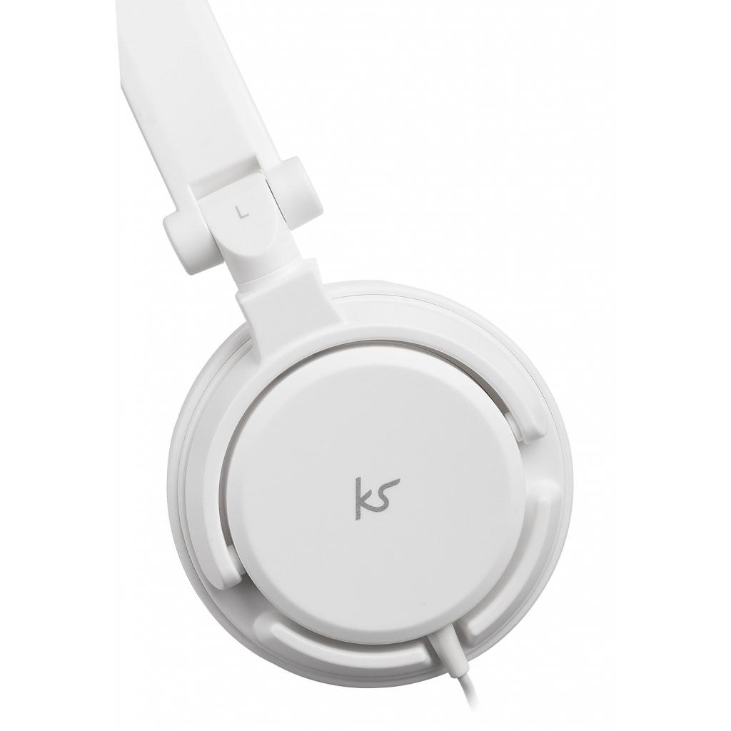 Наушники KitSound KS iD On-Ear Headphones with In-Line Mic White (KSIDWH) изображение 4