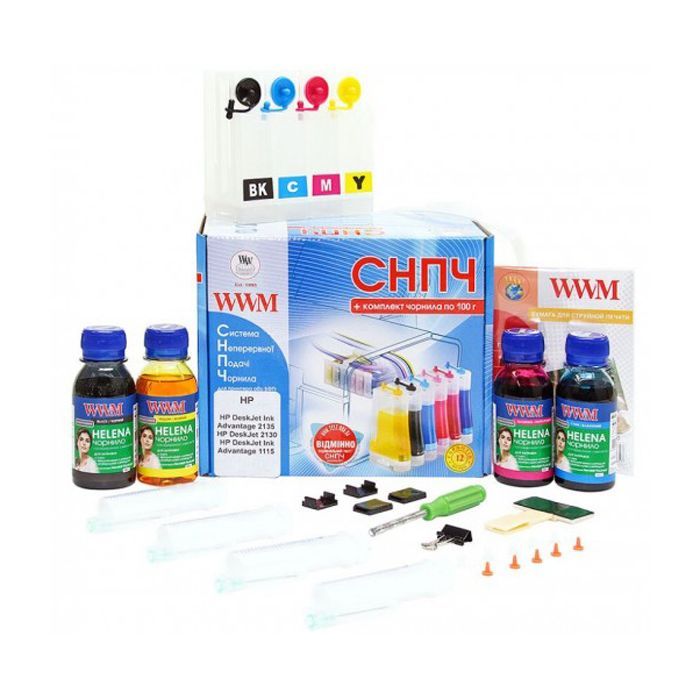 СНПЧ WWM HP Universal №123/652 HELENA (IS.0430U)
