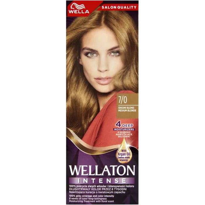 Фарба для волосся Wellaton 7/0 Осіннє листя 110 мл (4056800023127/4056800756858)