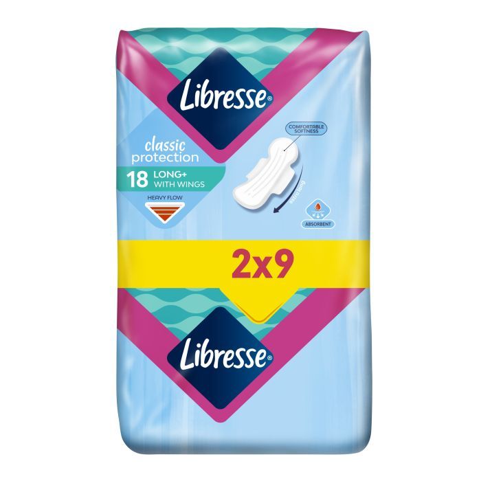 Гігієнічні прокладки Libresse Classic Ultra Clip Super Duo Soft 18 шт (7322540063608) зображення 3