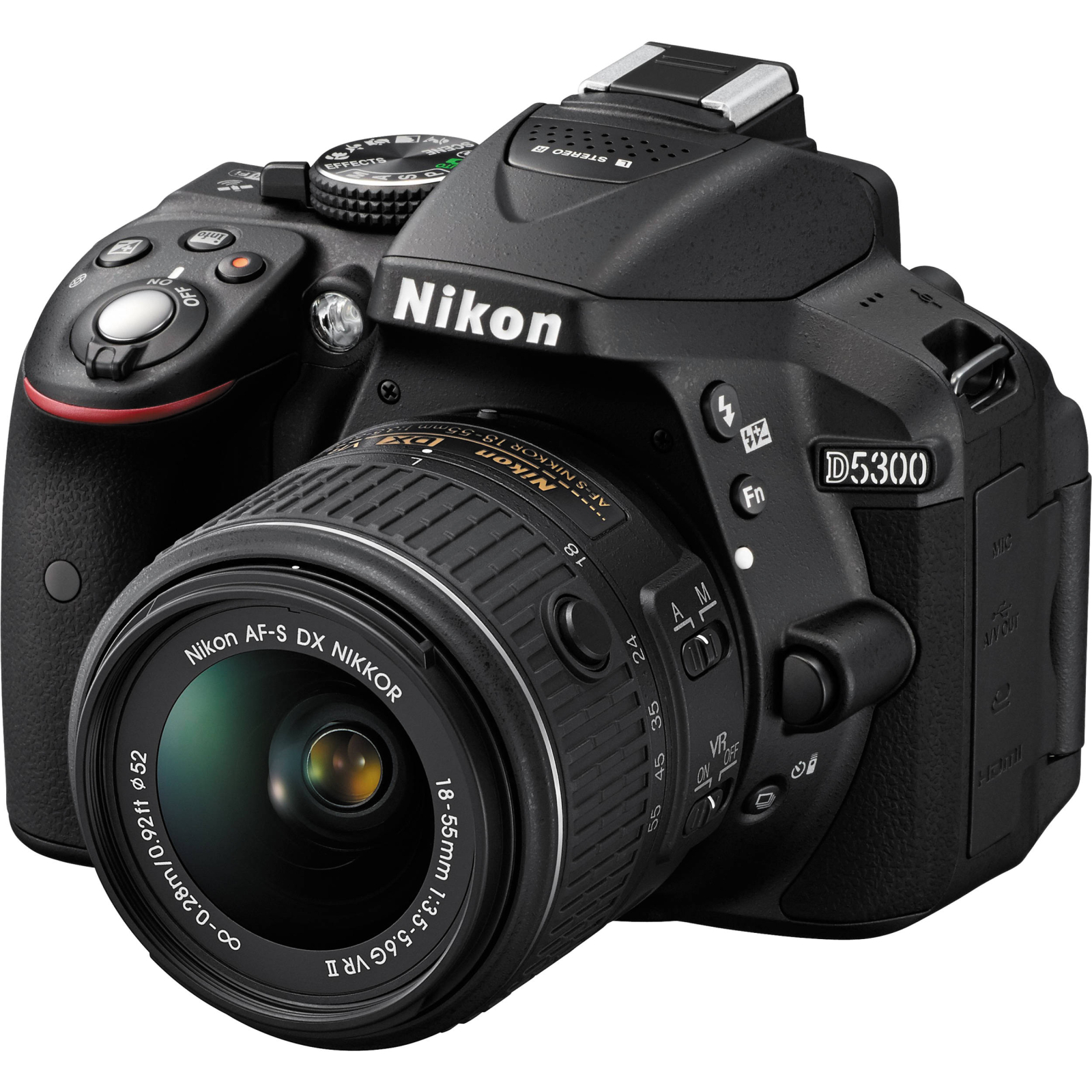 Цифровой фотоаппарат Nikon D5300 AF-P 18-55 Non-VR KIT (VBA370K016) изображение 2