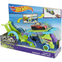 Игровой набор Hot Wheels Грузовик-пускатель Молниеносные половинки (DHY26)