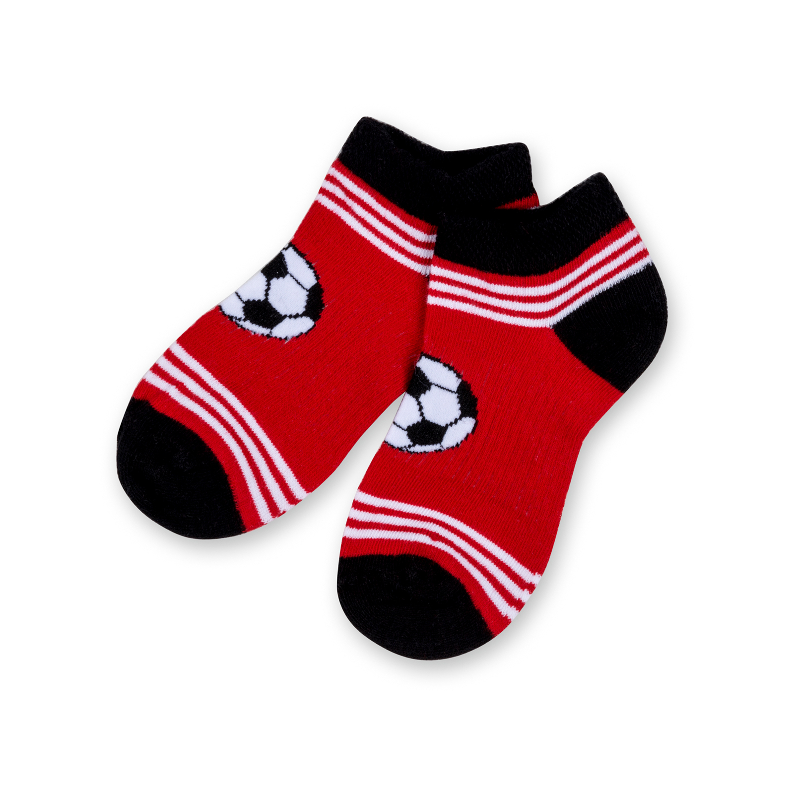 Шкарпетки дитячі Bross з м'ячем 1-3 червоні (10684-1-3B-red)
