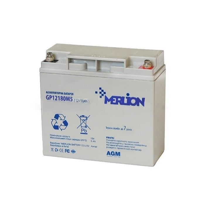 Батарея до ДБЖ Merlion 12V-18Ah (GP1218M5/ GP12180M5)