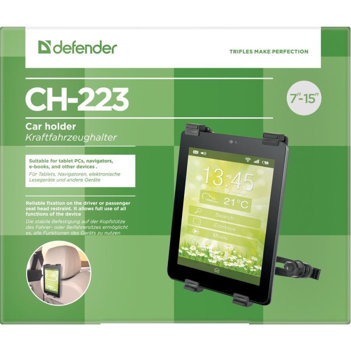Універсальний автотримач Defender Car holder 223 for tablet devices (29223) зображення 5