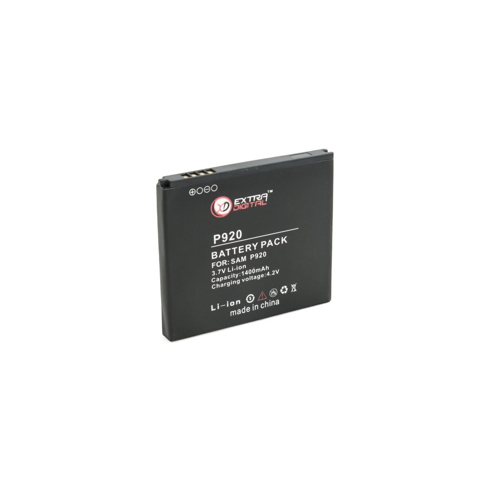 Аккумуляторная батарея Extradigital LG Optimus 3D P920 (1400 mAh) (BML6238) изображение 2